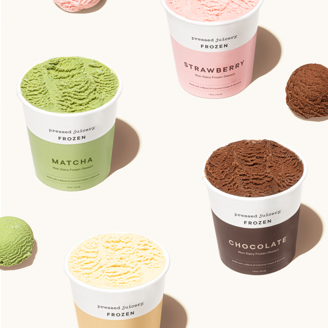 non-dairy frozen desserts.